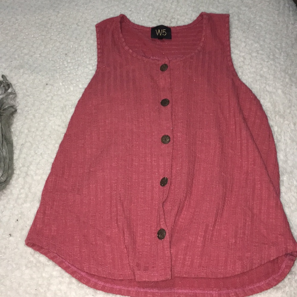 Button up formal tank